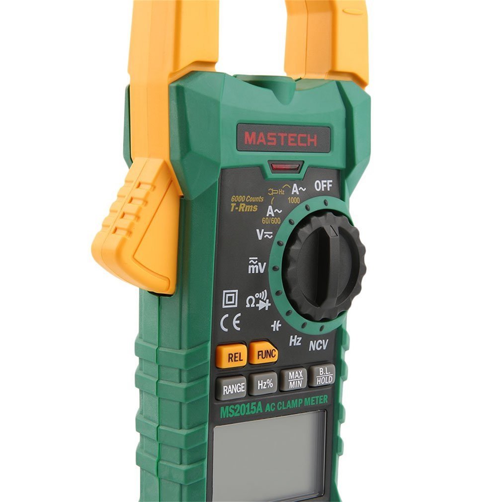 MASTECH AC DC Voltage Digital Clamp Meter Multimeter 1000A 6000 Counts