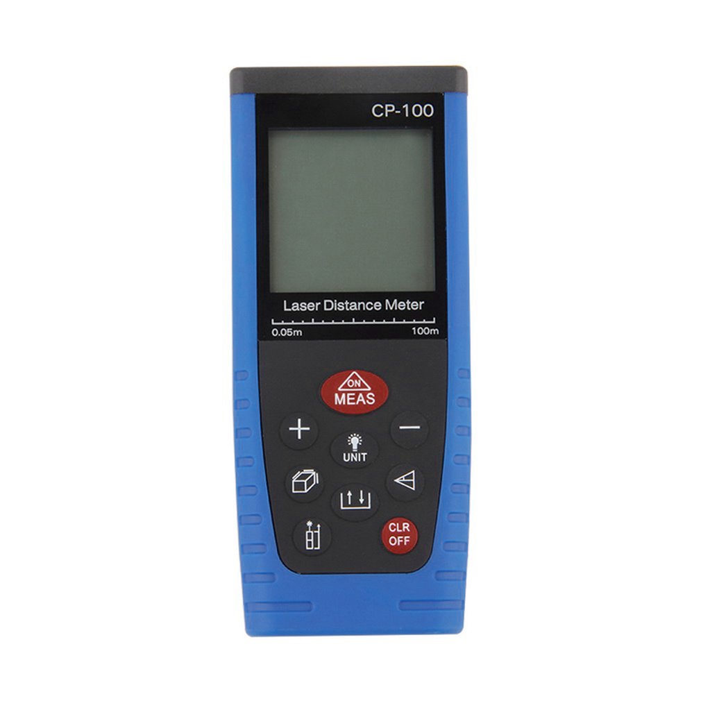 100m(328ft) Digital Laser Distance Meter Measure Range Finder Area Volume
