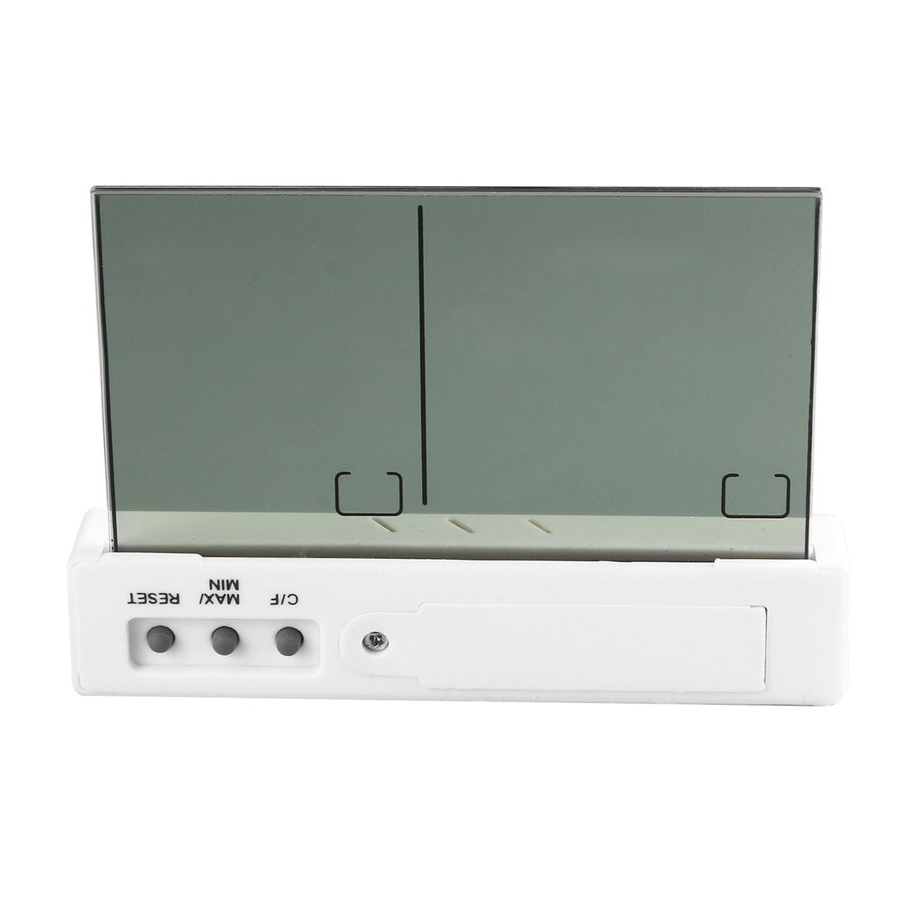 Digital Transparent Display Thermometer Hydrometer Indoor Outdoor Station