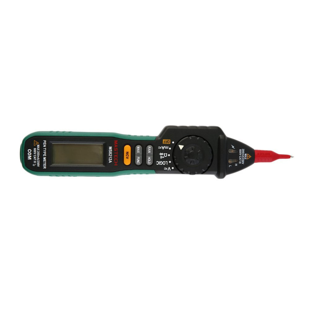MASTECH MS8212A Pen Shaped Digital Multimeter Voltage Current Diode Continuity Tester