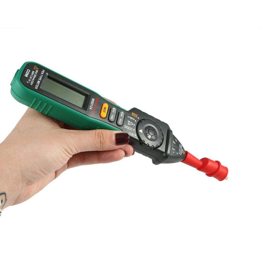MASTECH MS8212A Pen Shaped Digital Multimeter Voltage Current Diode Continuity Tester