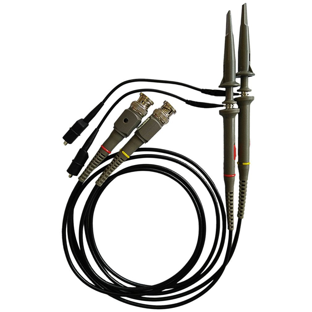 Two P6100 DC 100MHZ Oscilloscope Scope Clip Probe 100MHz for Tektronix HP