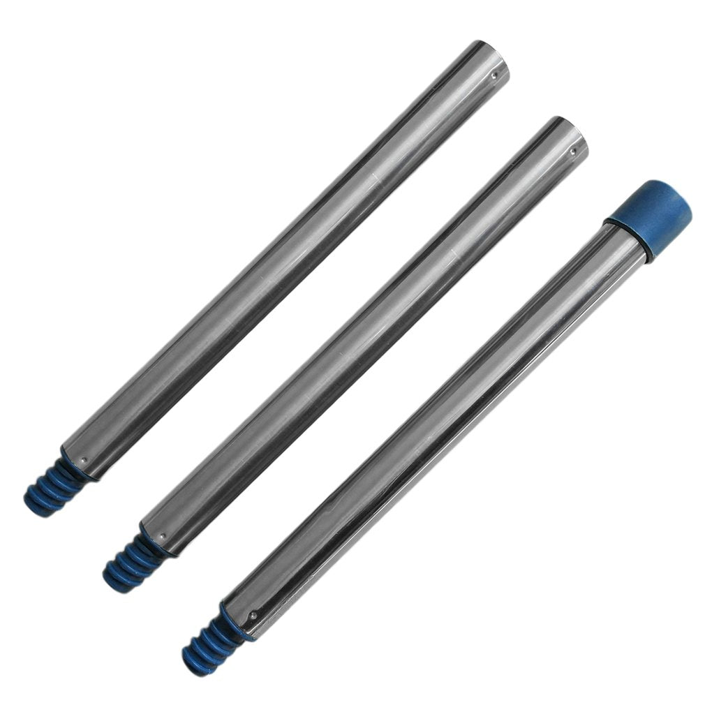 3 Sections Aluminium Tubes for Paint Roller Wall Painting Brush Extended Tube