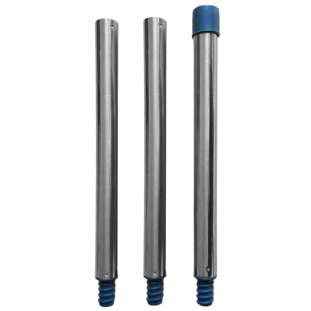 3 Sections Aluminium Tubes for Paint Roller Wall Painting Brush Extended Tube