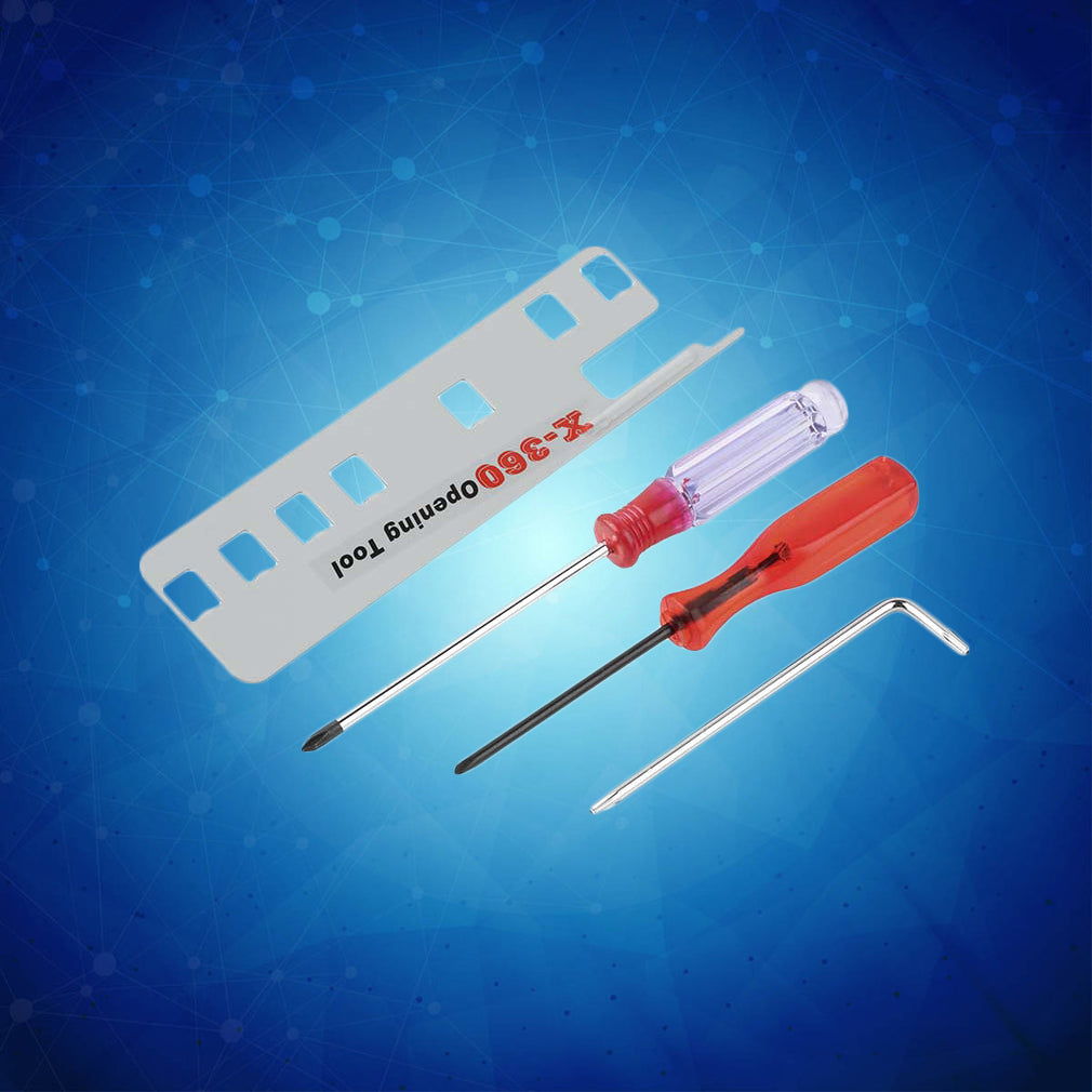 Unlock Opening Tools Repair Disassemble Slice Screw Kit Set for XBOX 360