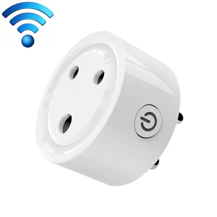 10A Mini Smart WiFi Socket Small South Africa Plug Remote Control Timer Switch Electrical Power Adapter with Alexa