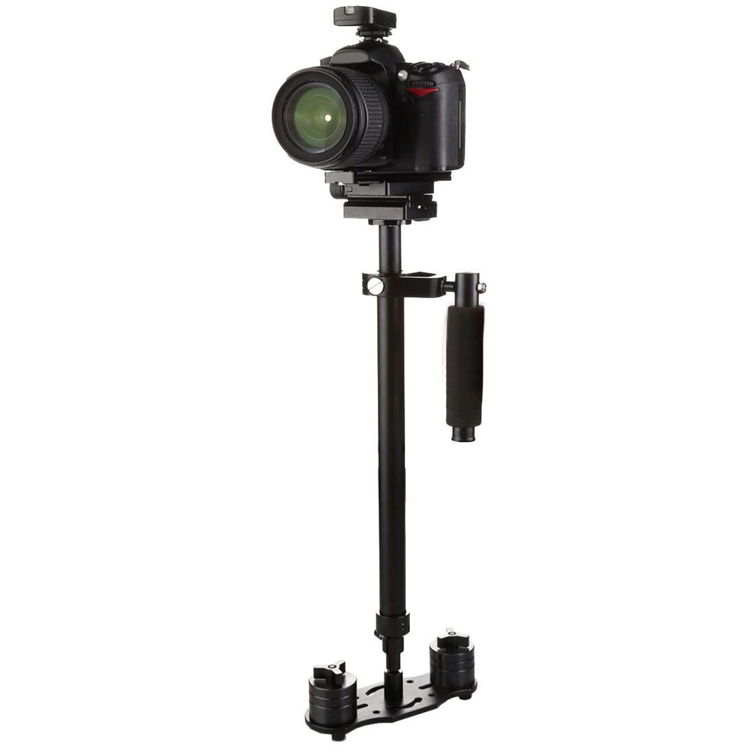 S80+ Enhanced Edition 80cm Handheld Stabilizer with Quick Release Plate for Camcorder DV Video Camera DSLR (Black)