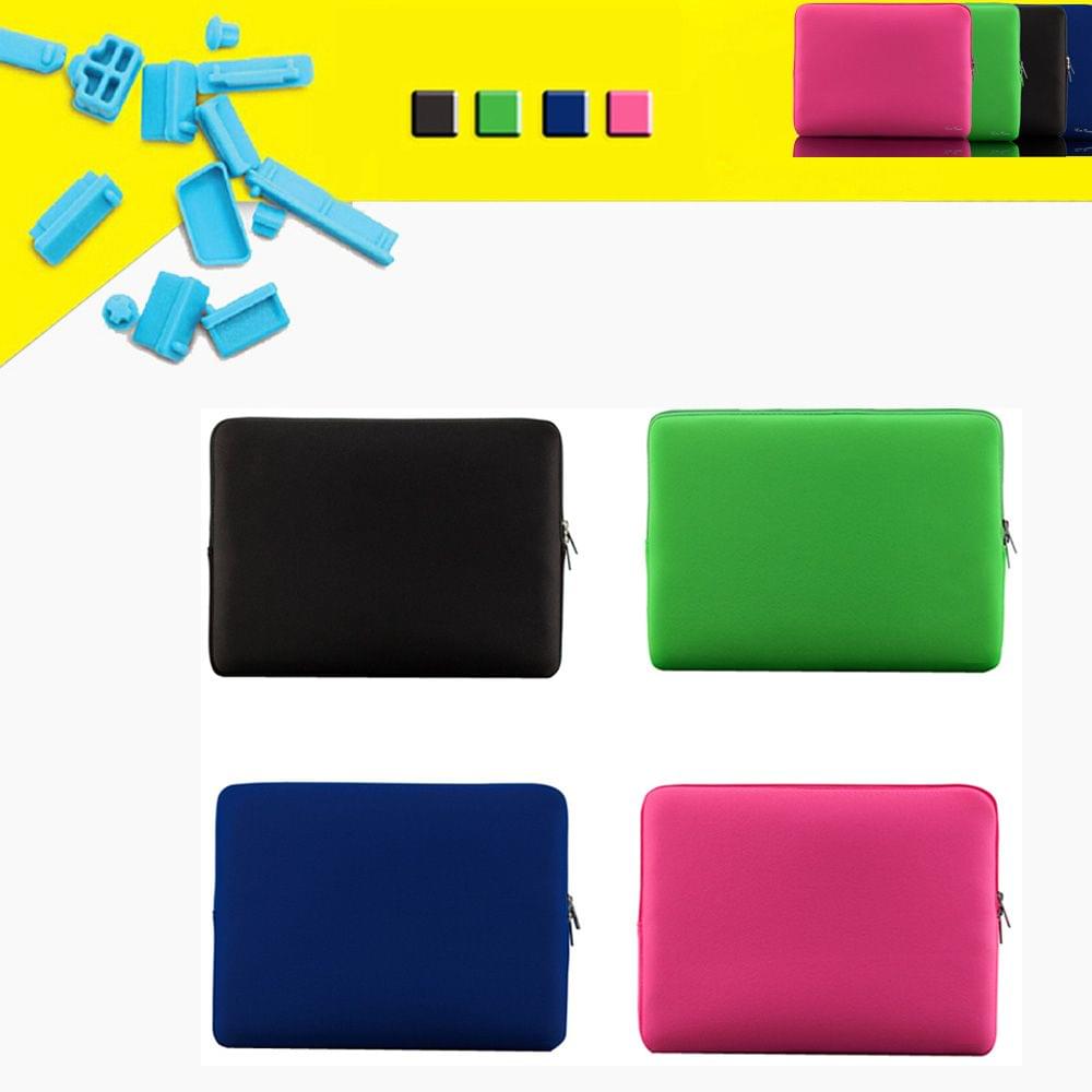 Sleeve Bag Case 15"-15.6" Smooth Zipper Soft Foam for