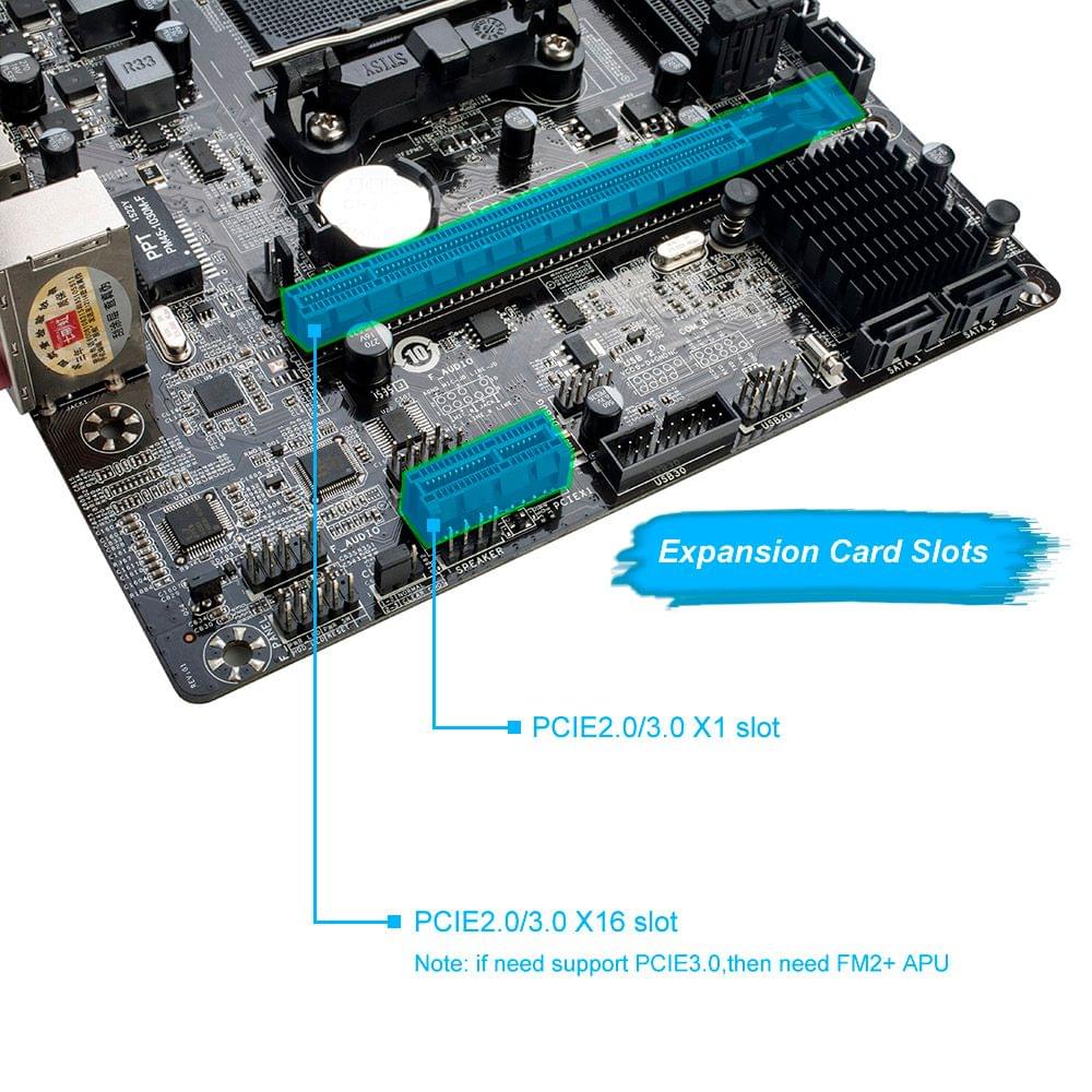 Colorful C.A68M-E Plus V15 for AMD A68H FM2/FM2+ Socket SATA