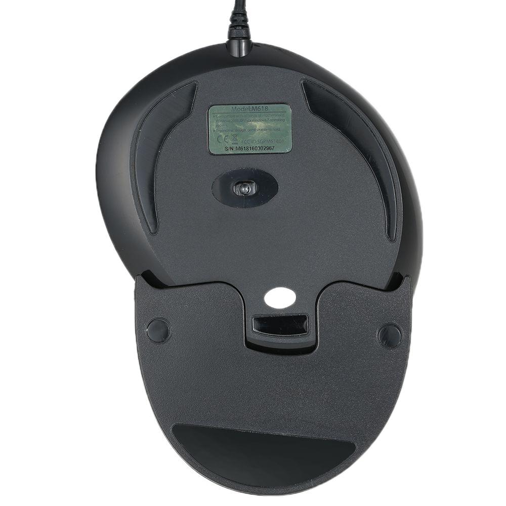 Delux USB Wired Ergonomic Vertical Optical Mouse Computer