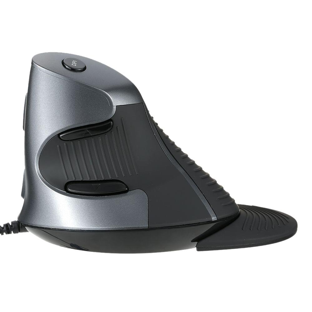 Delux USB Wired Ergonomic Vertical Optical Mouse Computer