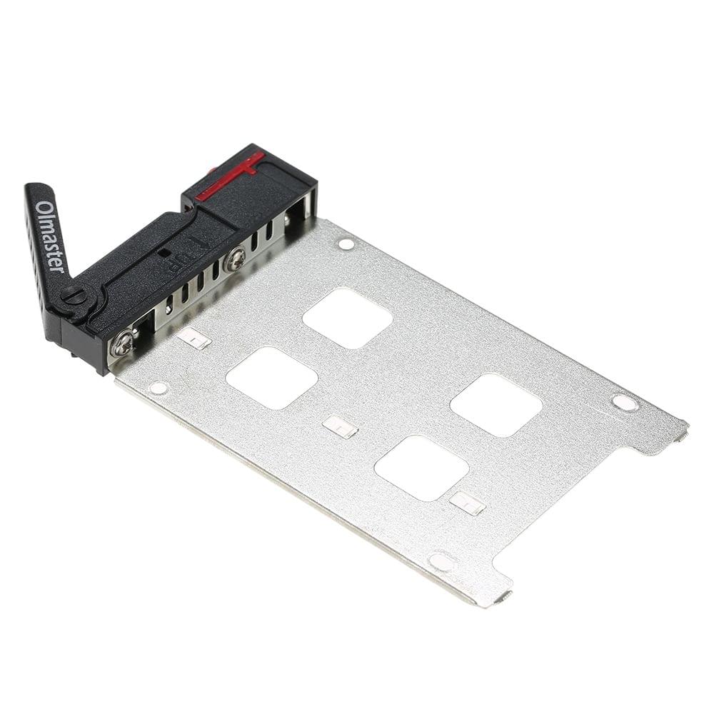 OImaster Full Metal 2 Bays Mobile Rack with Key Lock LED