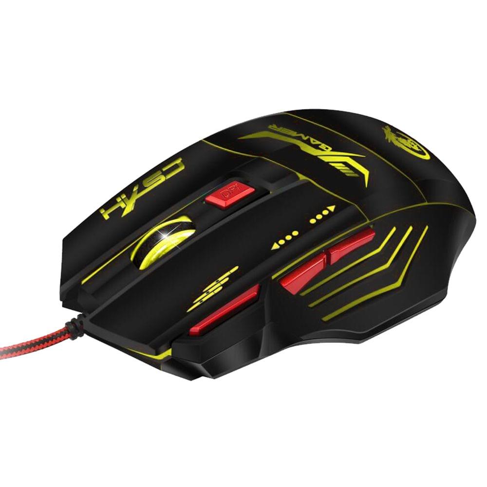 HXSJ H100 Gaming Mouse USB Wired Optical Game Mouse 5500 DPI