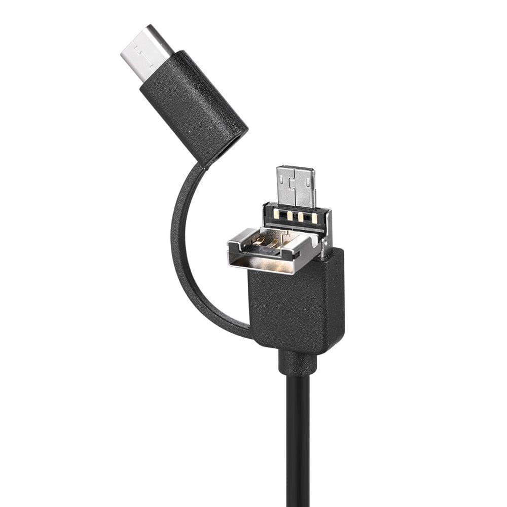 3 in 1 Inspection Camera Borescope Type-C & Micro USB & USB - 2m