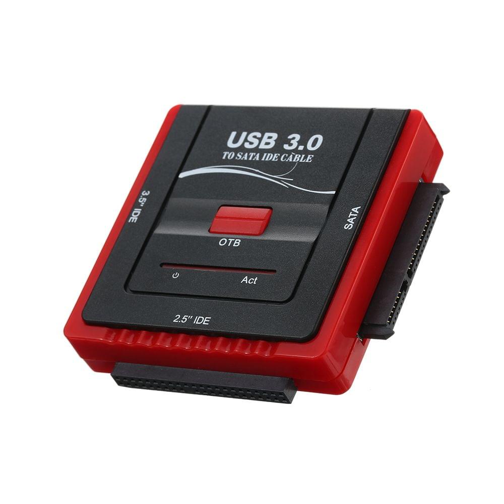 USB 3.0 To SATA/IDE Adapter Hard Drive Converter for - EU Plug