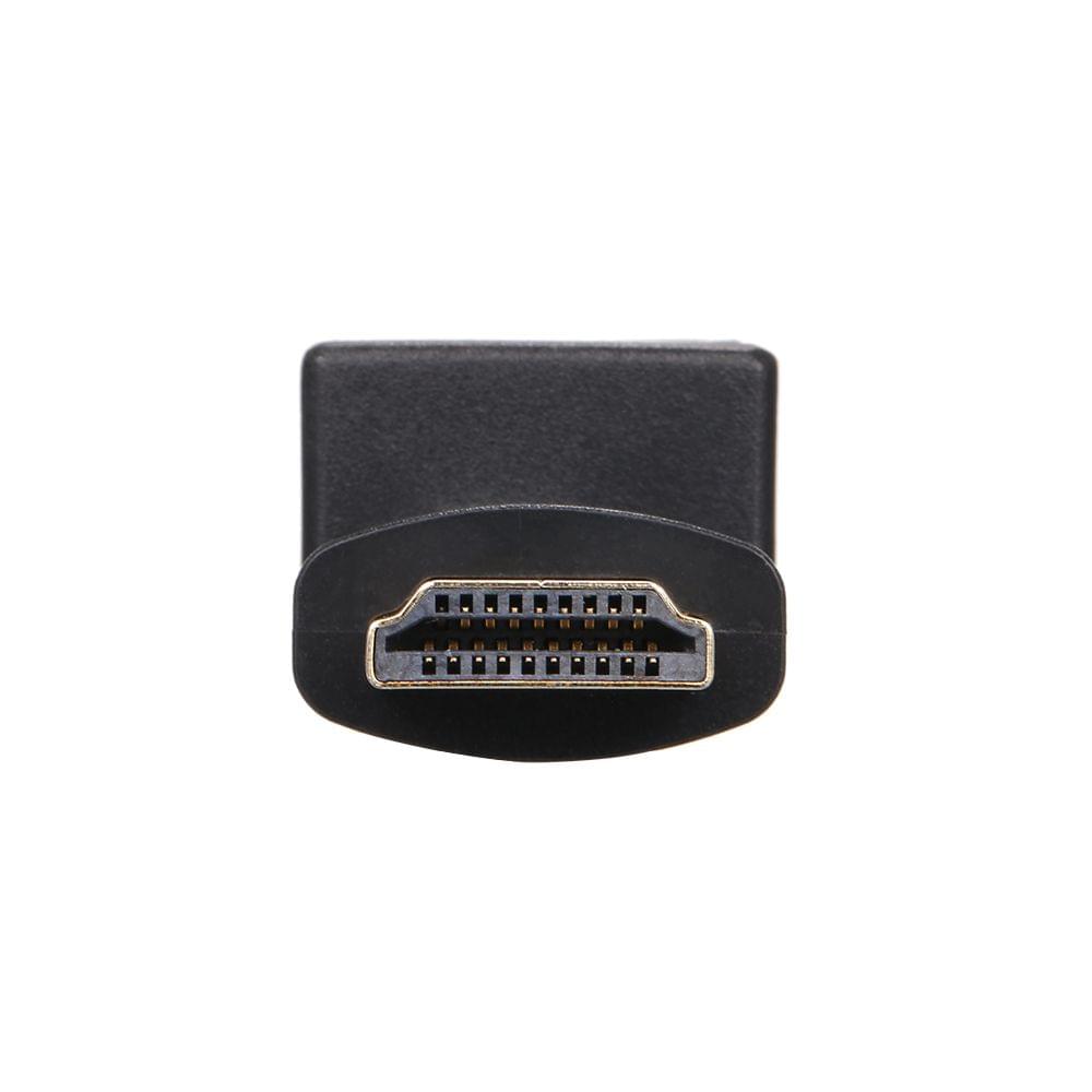 HD Right Angle Adapter Connector 90 Degree Gold Plated HDMI