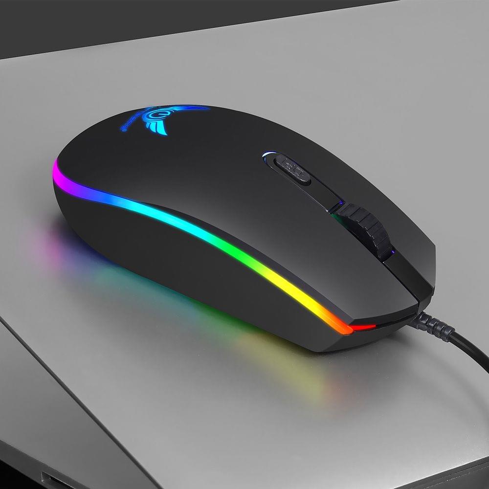 S900 Computer Gaming Mouse 1600DPI 4 Buttons RGB