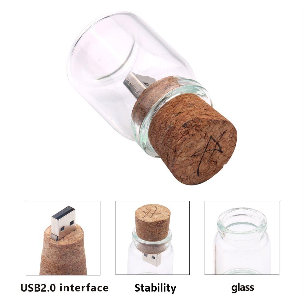 Drift Bottle Style Pendrive 8G Wishing floating bottles USB