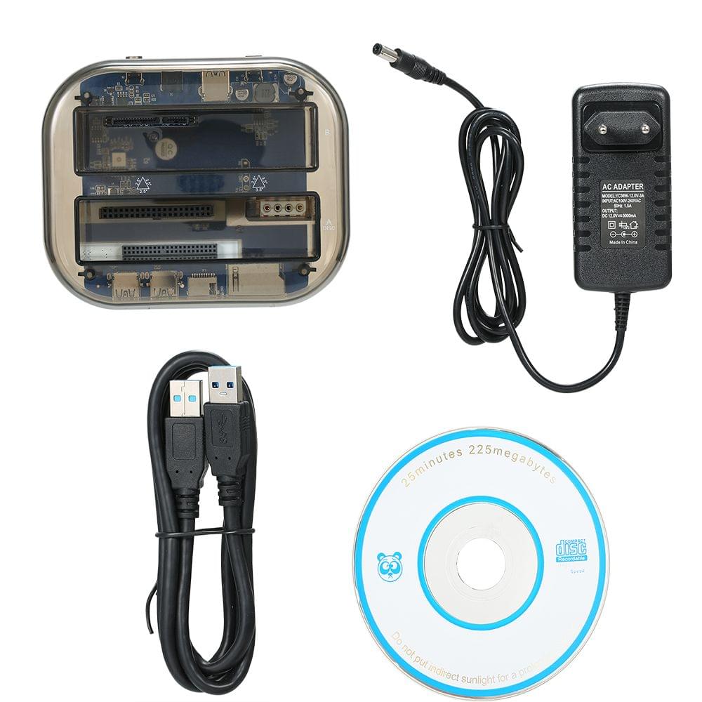 HDD Docking Station USB3.0 Hard Disk Drive Docking Station - EU Plug