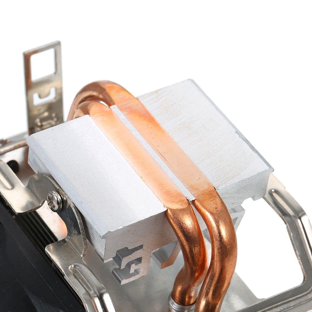 CPU Cooling Fan 4 Copper Pipe CPU Cooler Fan with Red LED
