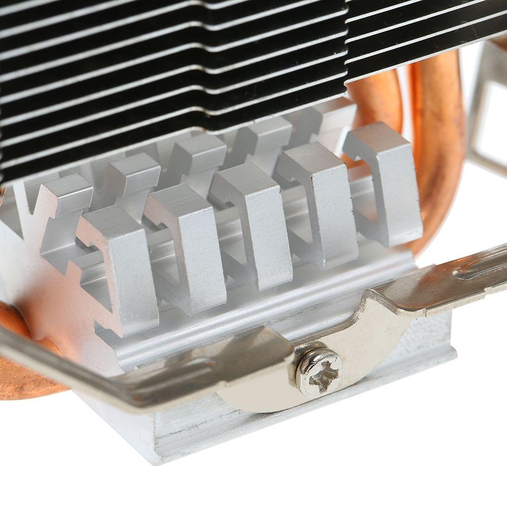 CPU Cooling Fan 4 Copper Pipe CPU Cooler Fan with Red LED