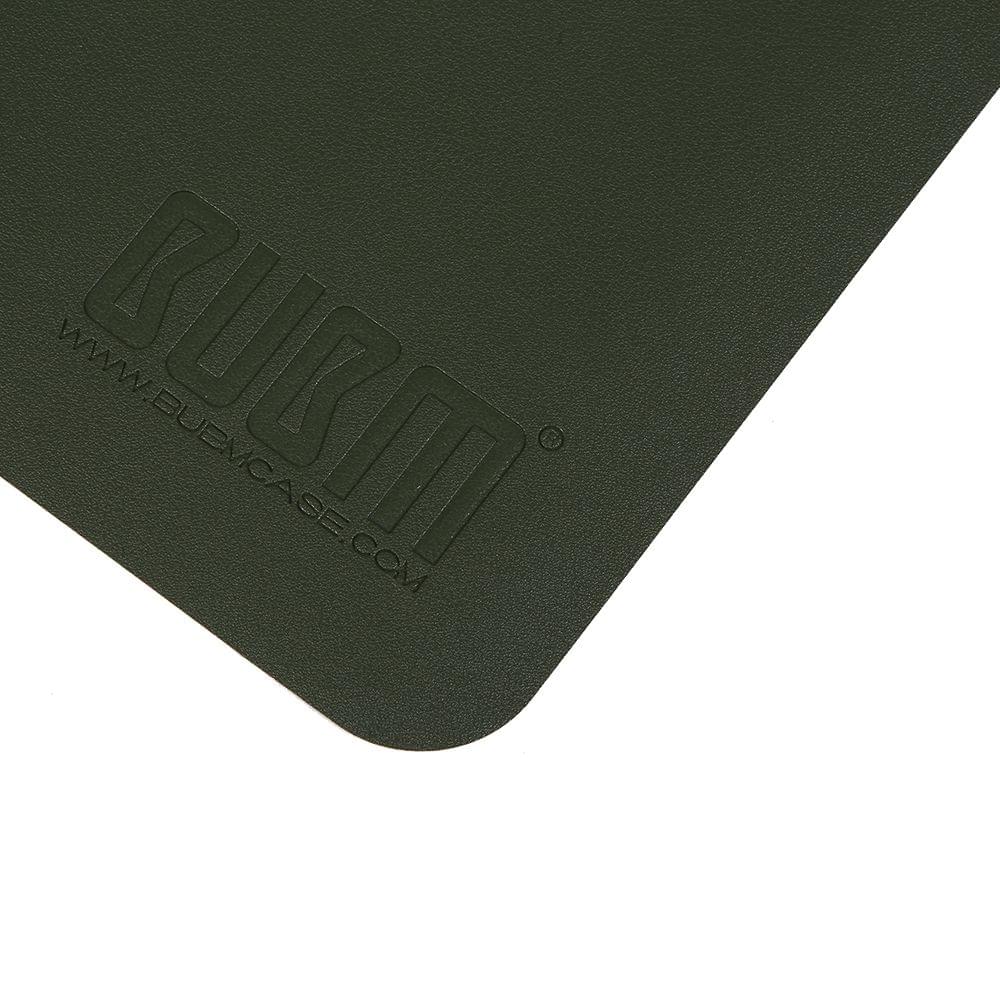 BUBM PU Leather Protector Pad Mouse Pad Desk Writing - M