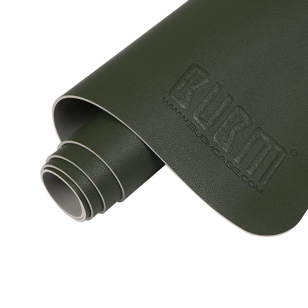 BUBM PU Leather Protector Pad Mouse Pad Desk Writing - M