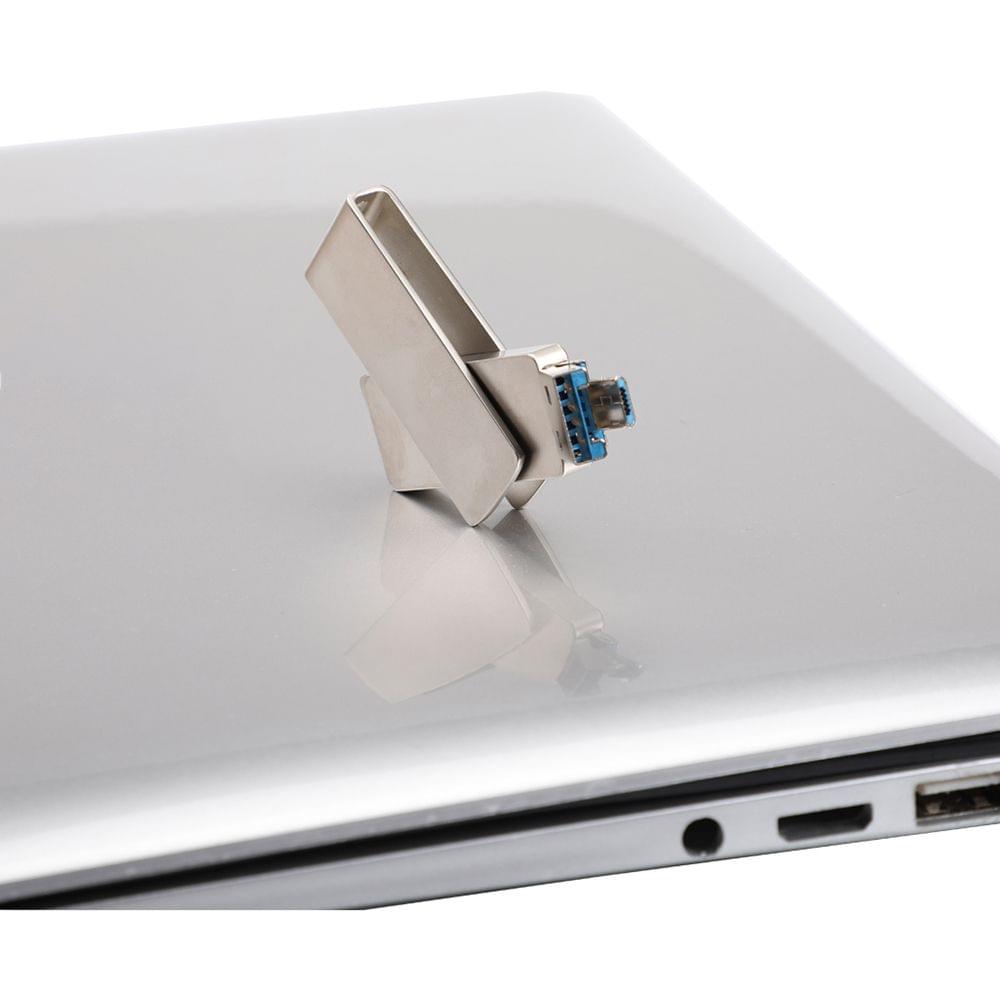 2 in 1 OTG USB Flash Drive 128GB Capacity U Disk for Smart