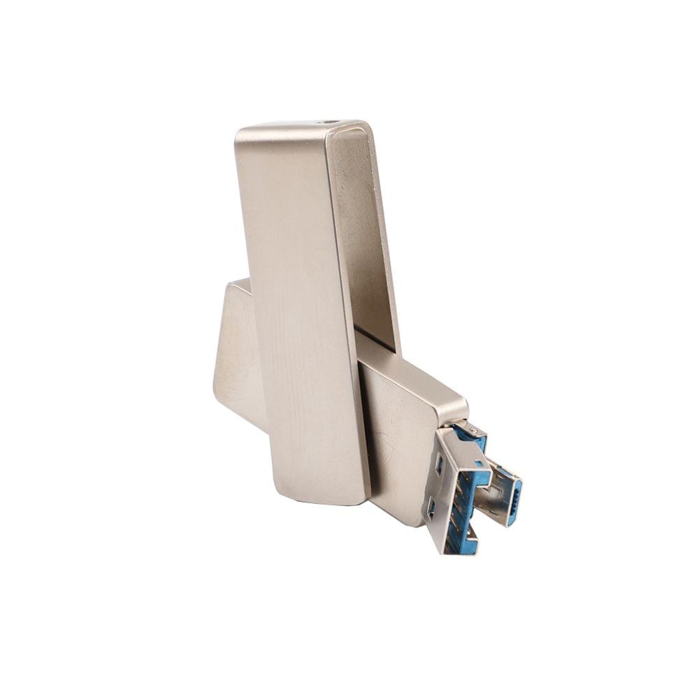 2 in 1 OTG USB Flash Drive 128GB Capacity U Disk for Smart