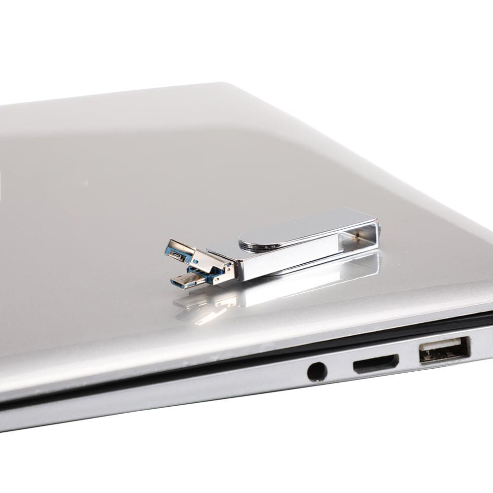 2 in 1 OTG USB Flash Drive 64GB Capacity U Disk for Smart