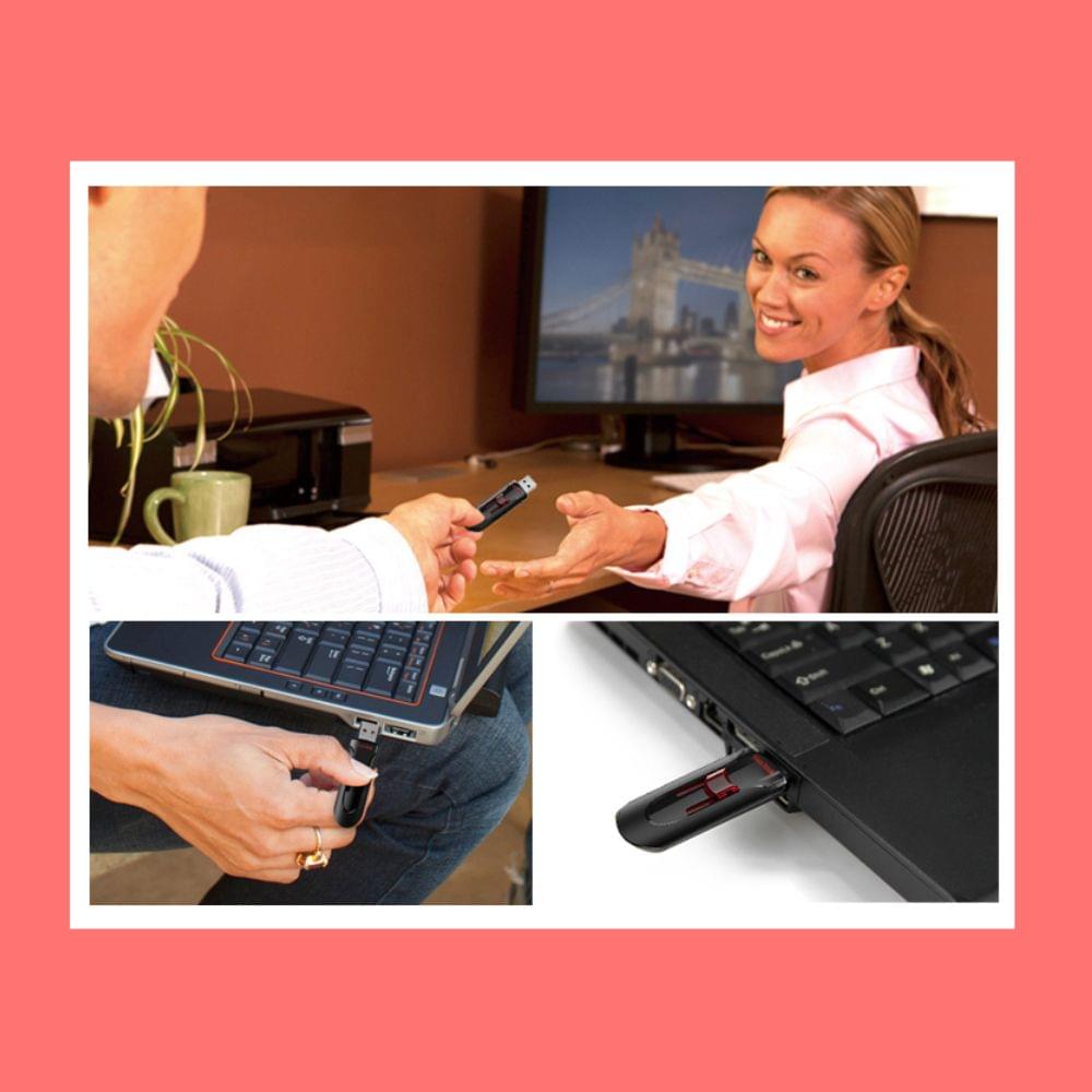 32GB Flash Glide USB Drive Pen Drives Super Speed Pendrive - 2