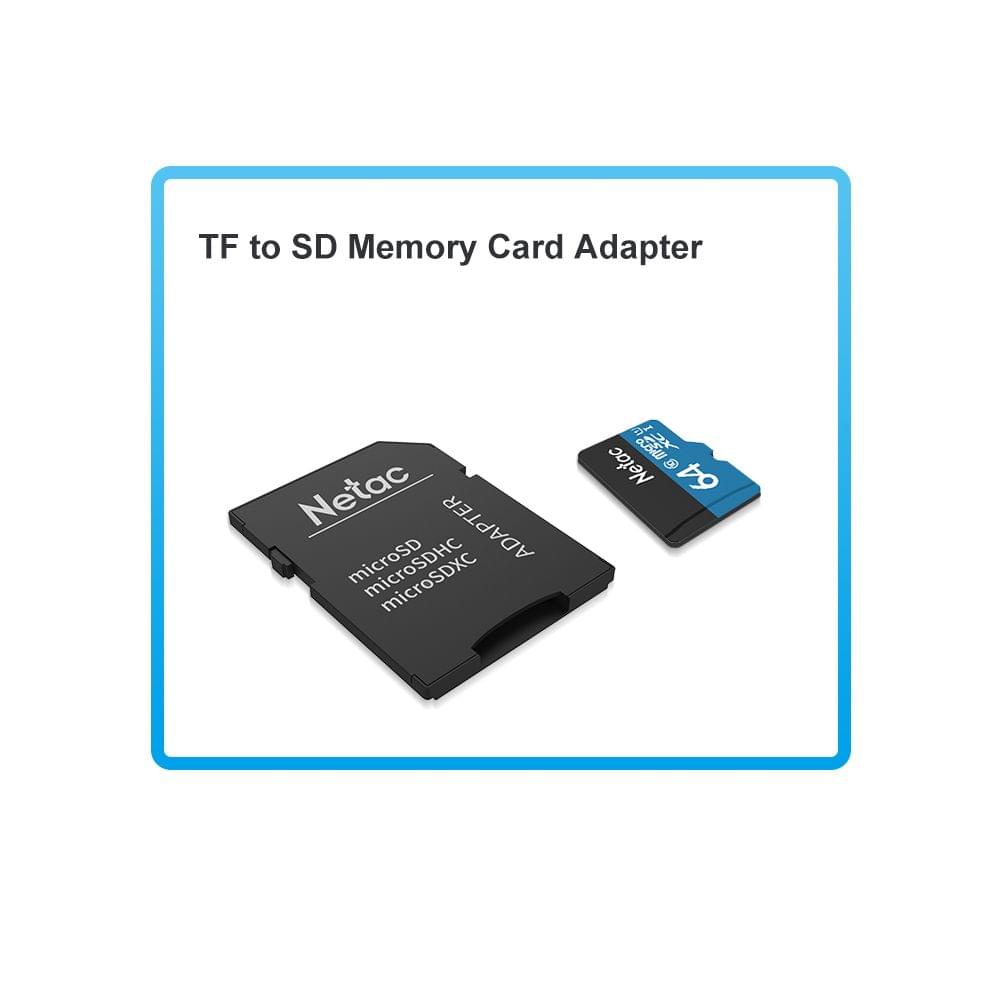 Netac P100 TF to SD Memory Card Adapter Micro SD TransFlash