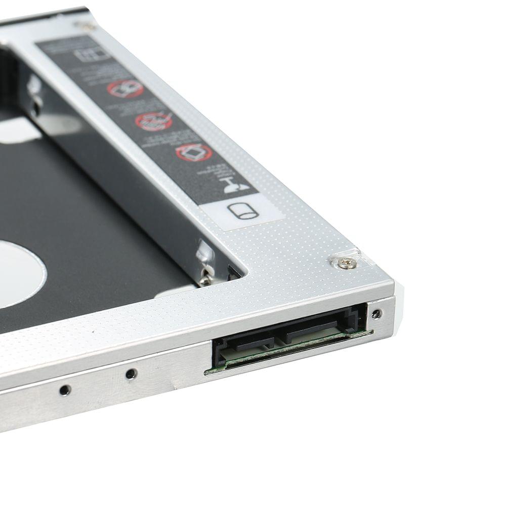 Hard Drive Caddy Tray SATA 2nd HDD SSD Caddy Case for 12.7mm