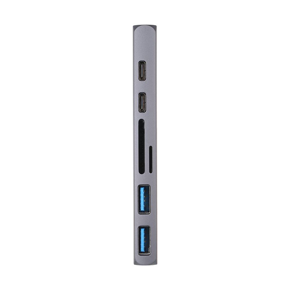 Dual TYPE-C Hub to Dual USB 3.0 Dual Type-C 4K HDMI Charging