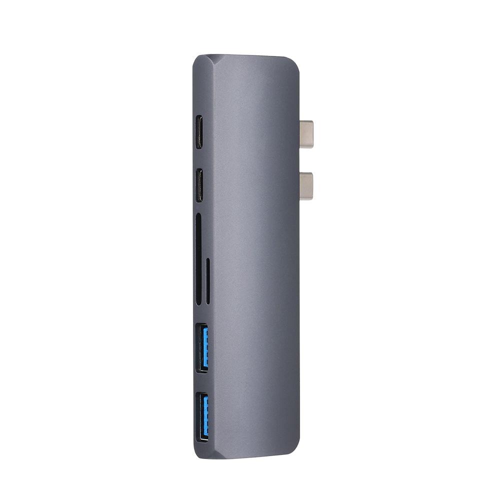 Dual TYPE-C Hub to Dual USB 3.0 Dual Type-C 4K HDMI Charging