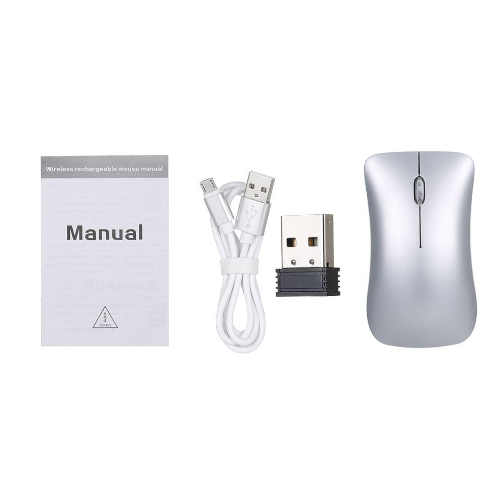Wireless Rechargeable Mouse Dual-mode BT 2.4GHz Optical