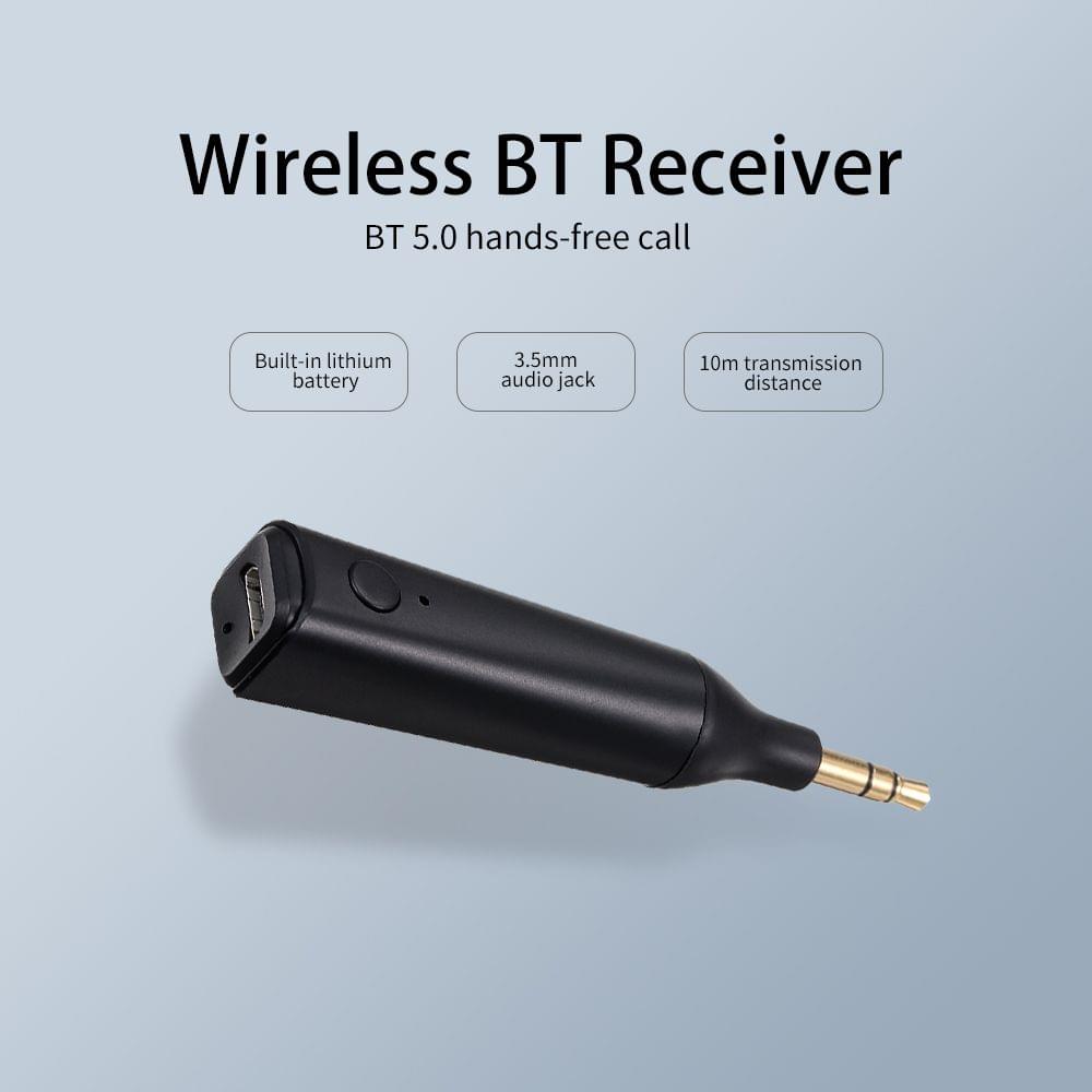 BT Receiver Mini Wireless 5.0 Music Receiver 3.5mm AUX Audio