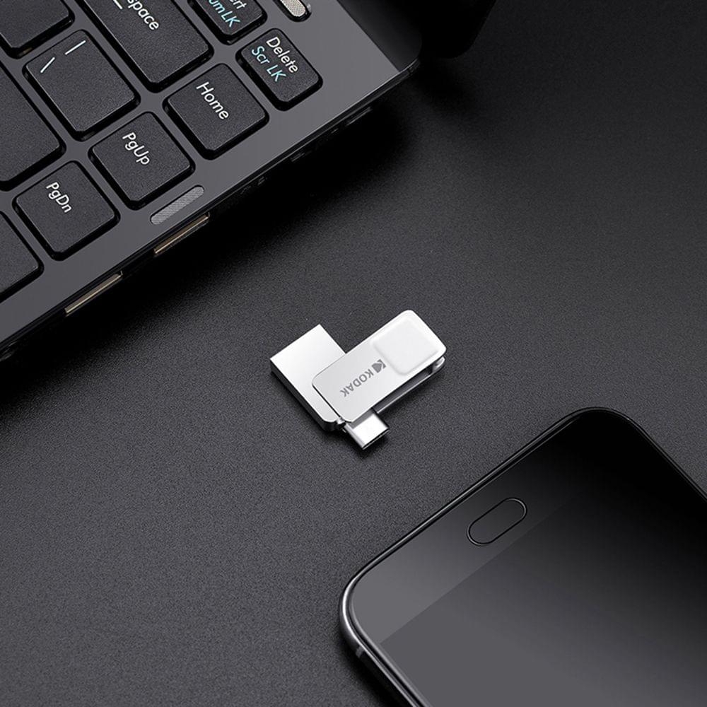 Kodak K223C 64G Type-C USB3.1 U Disk Metal Portable USB