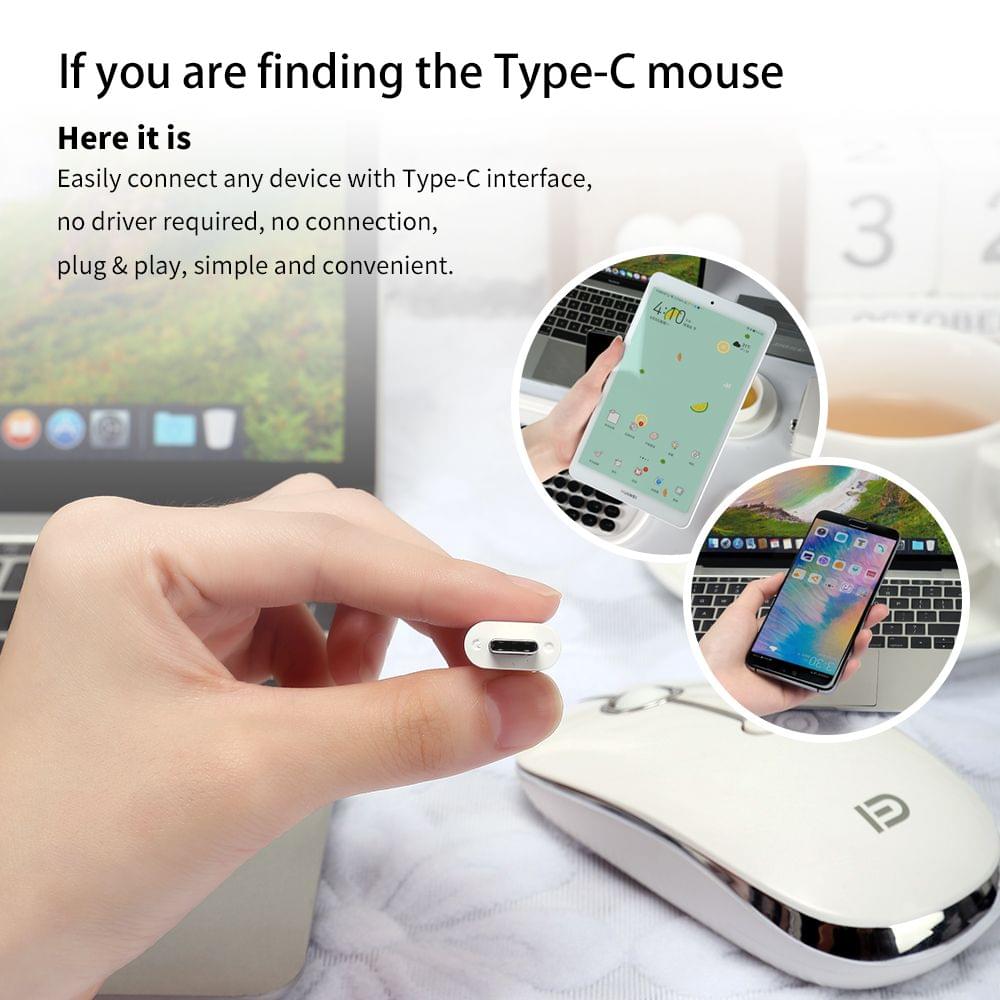 FD i331D 3 Mode 2000DPI Rechargeable Adjustable Mouse