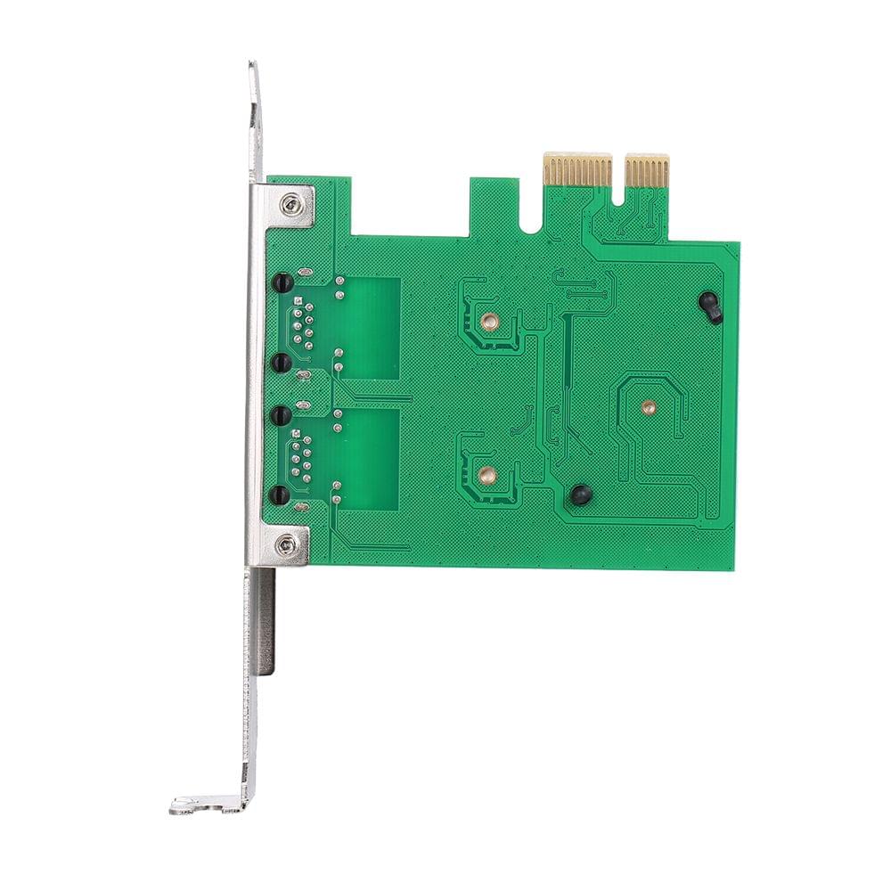 Network Server Card 2 Ports Gigabit 1000M PCI-E Ethernet