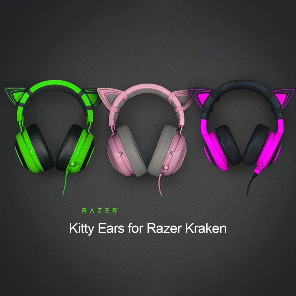 Razer Kitty Cat Ears Attachable Accessory for Kraken