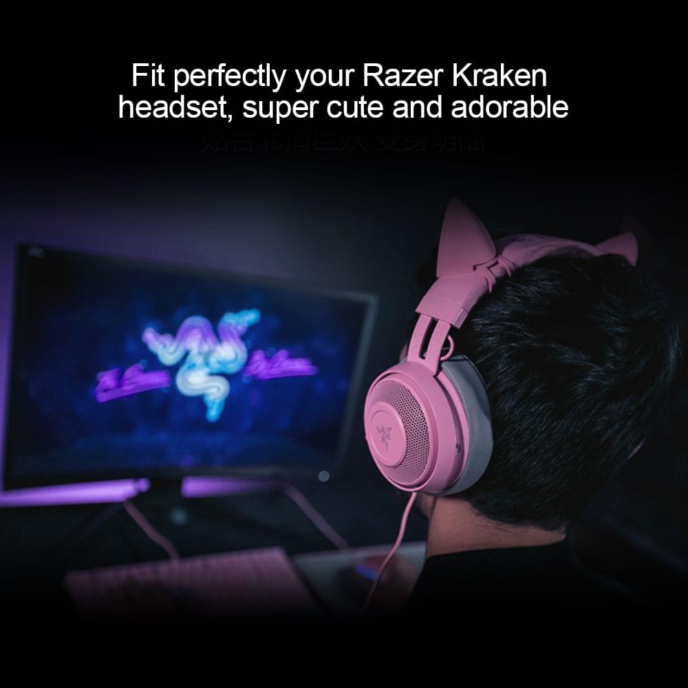 Razer Kitty Cat Ears Attachable Accessory for Kraken