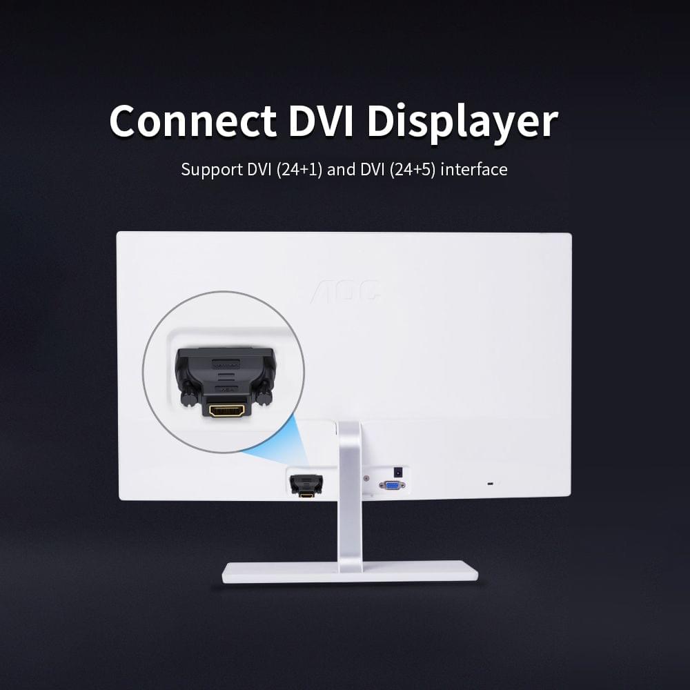 Vention DVI to HD Adapter DVI Male to HD Female Converter
