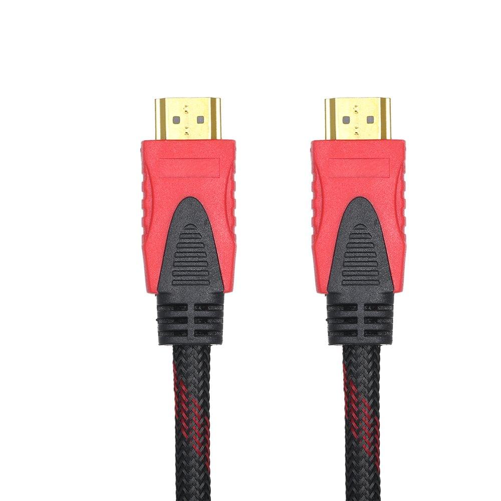 HD Cable High Speed 2.0 Adapter Cable Braided Cord 4K 3D - 0.5m