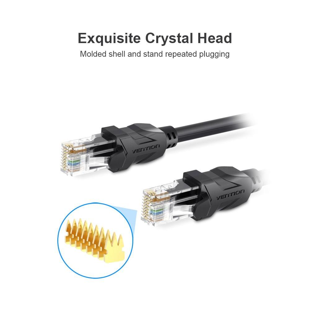 VENTION Cat 6 Ethernet Cable Gigabit Fast Speed Flat Network