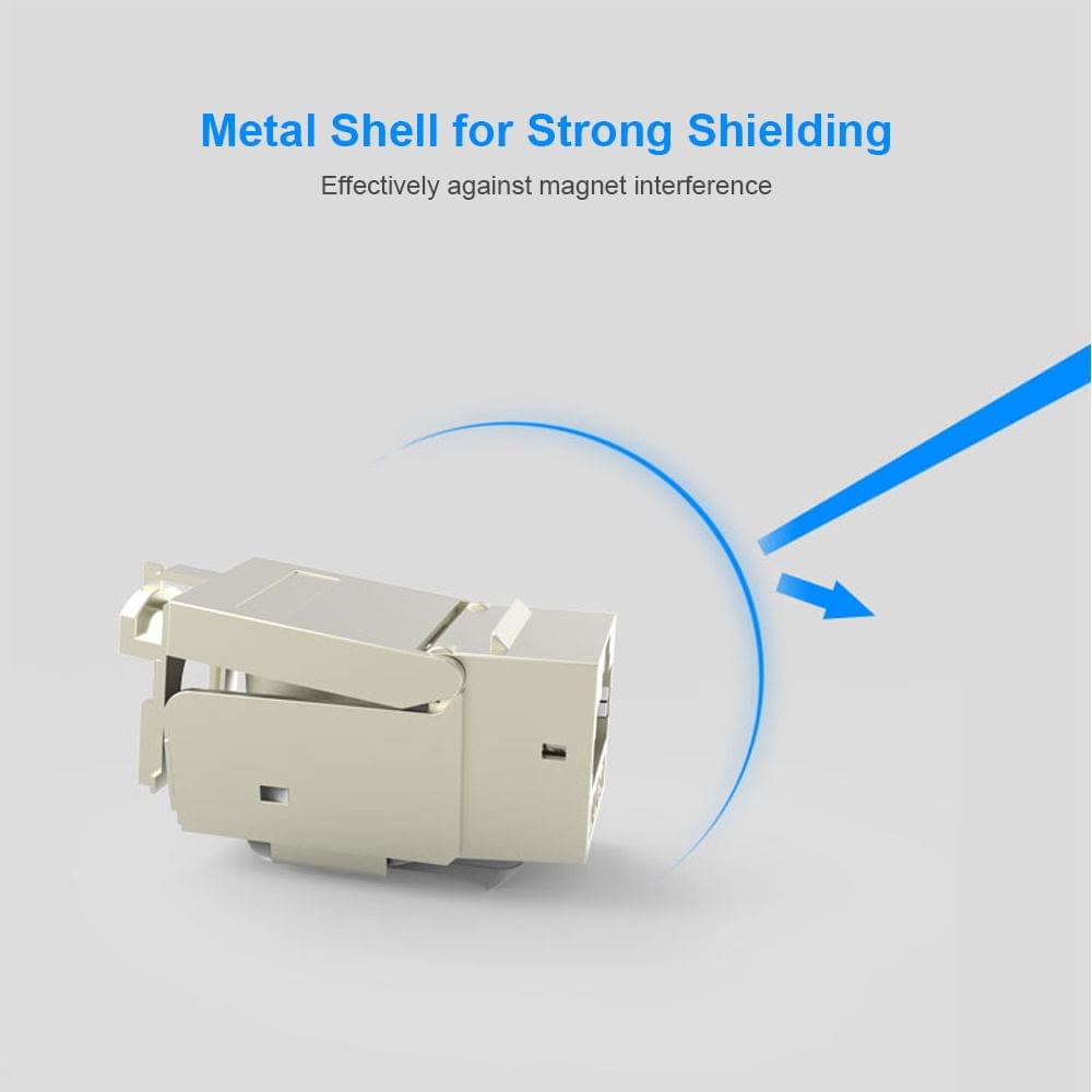 VENTION CAT7 Network Cable Coupler 10Gigabit RJ45 Coupler