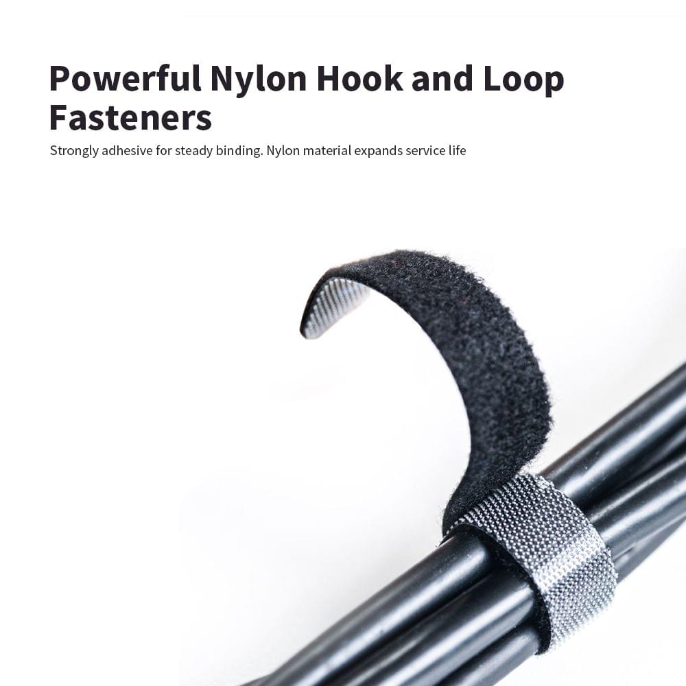 Vention Cable Organizer Computer Wire Manager with Fastener - 1m