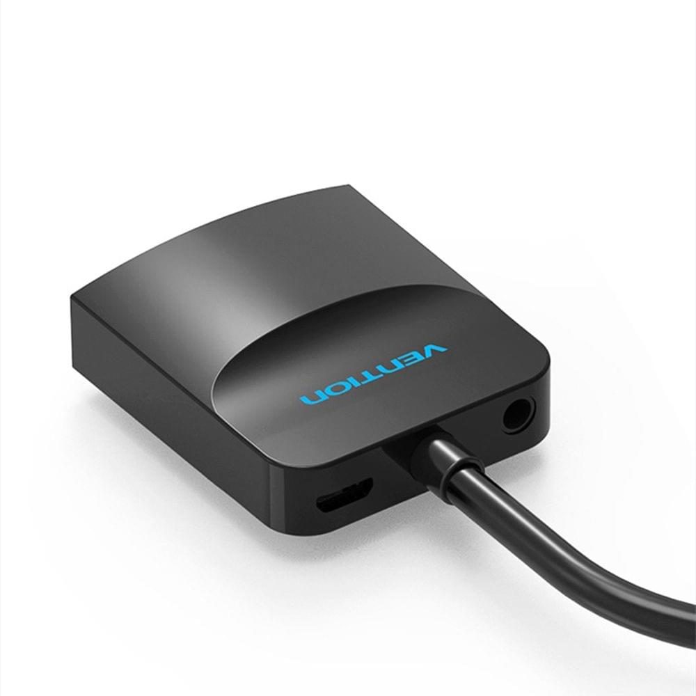VENTION Micro HDMI to VGA Video Converter Adapter with 3.5mm
