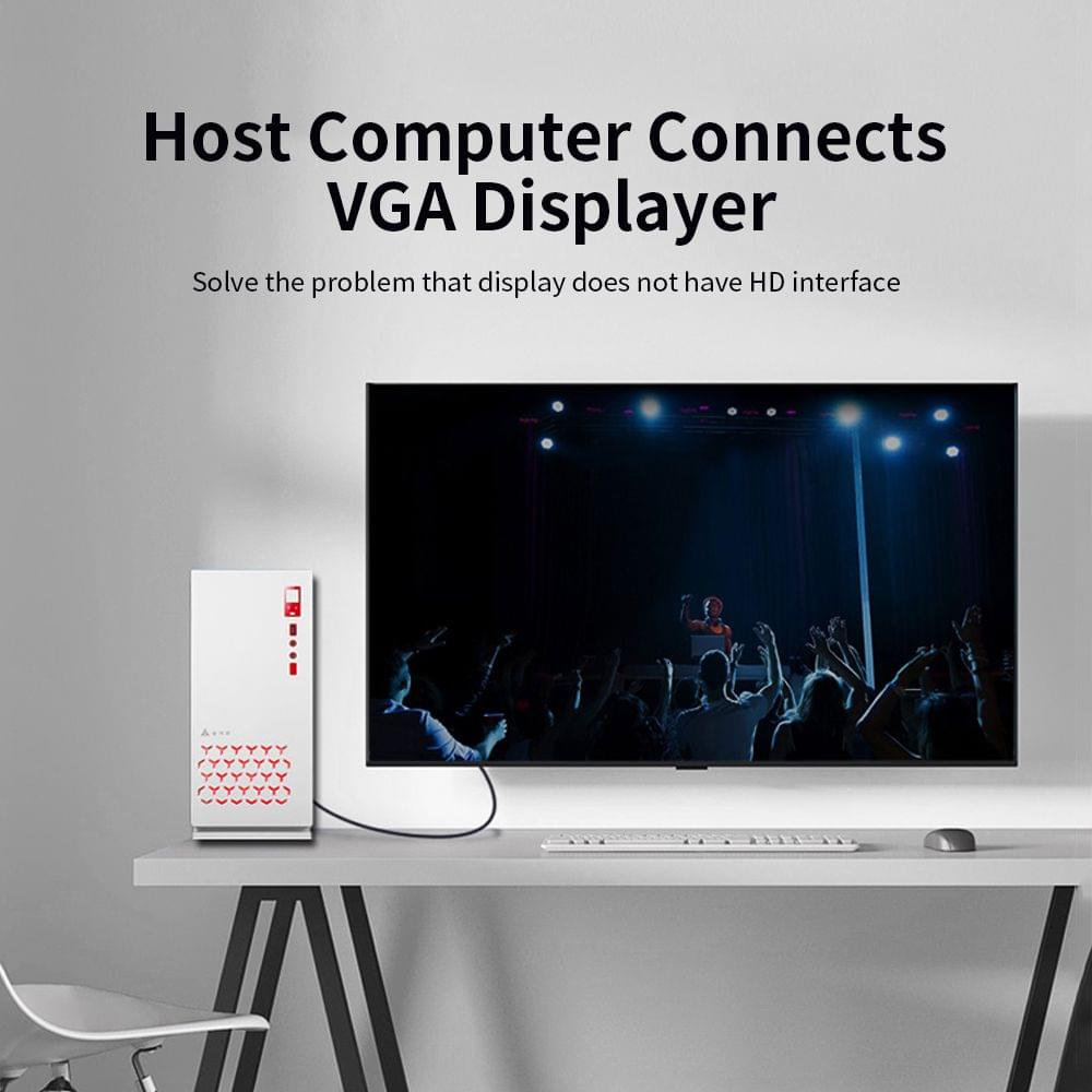 VENTION HD to VGA Adapter 1080P Video Converter Connector