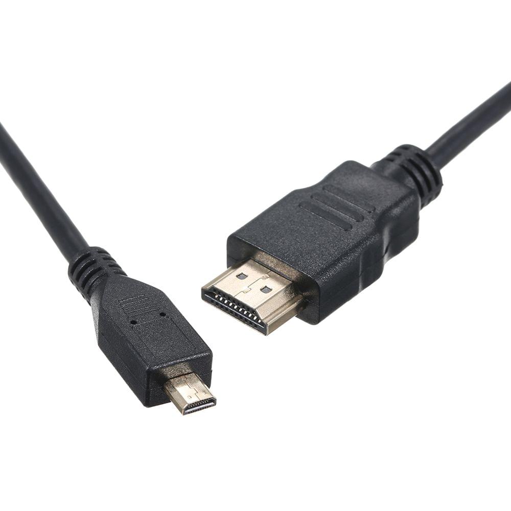 Micro HD to HD Adapter 1080P HD Converter Cable Gold-plated